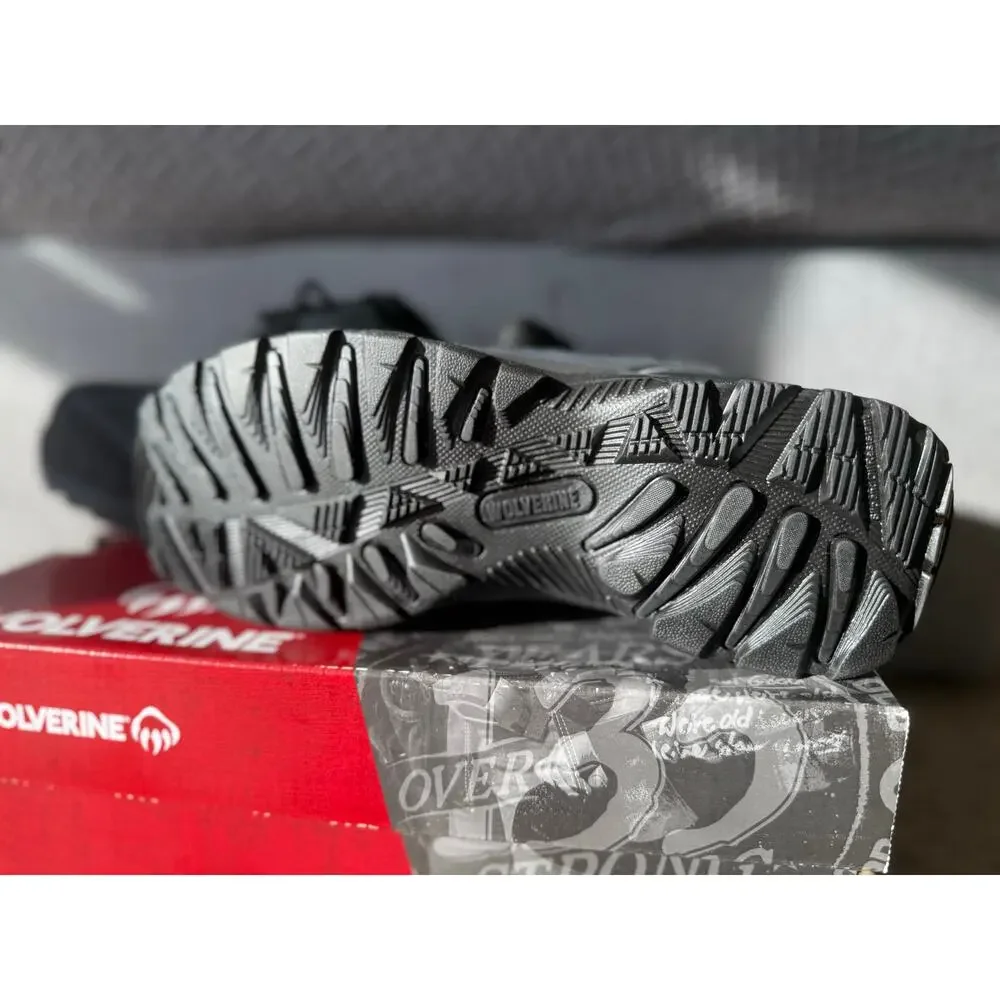 New Wolverine Amherst 2‎ Low Comp Toe Size 7.5 M Black